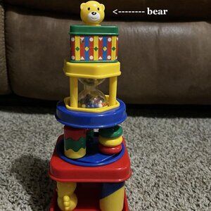 Discovery Toys Vintage "Stackivities" stacking toy